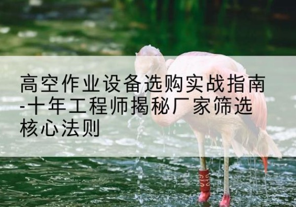 阿鲁科尔沁旗剪叉式升降机厂家-高空作业设备选购实战指南-十年工程师揭秘厂家筛选核心法则